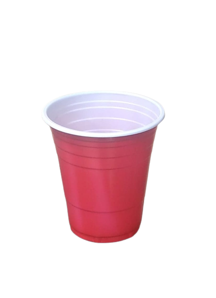 Red Plastic cup 14oz	